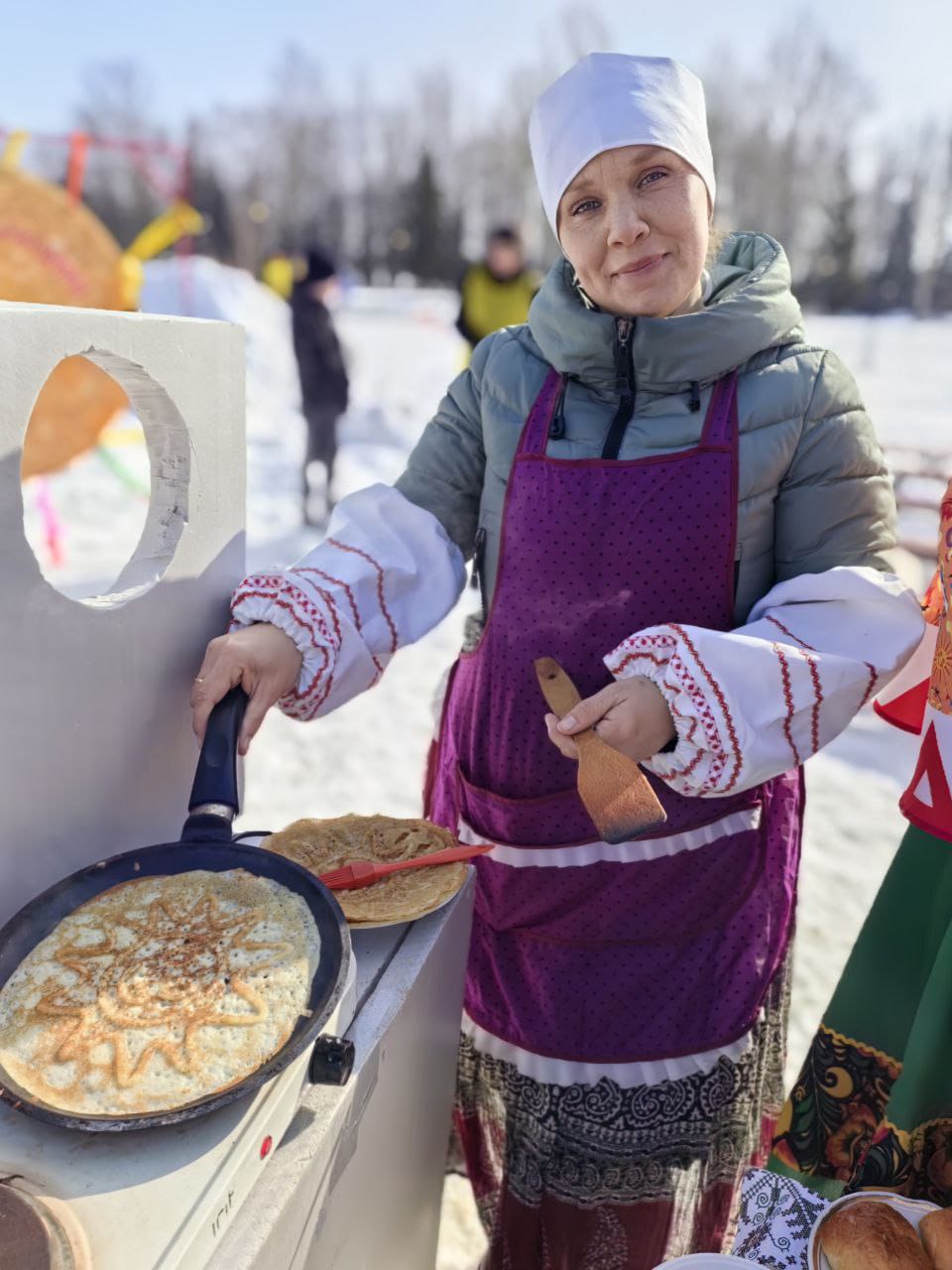 В с. Волово прошел уже традиционный гастрономический фестиваль «Блин кружевной»